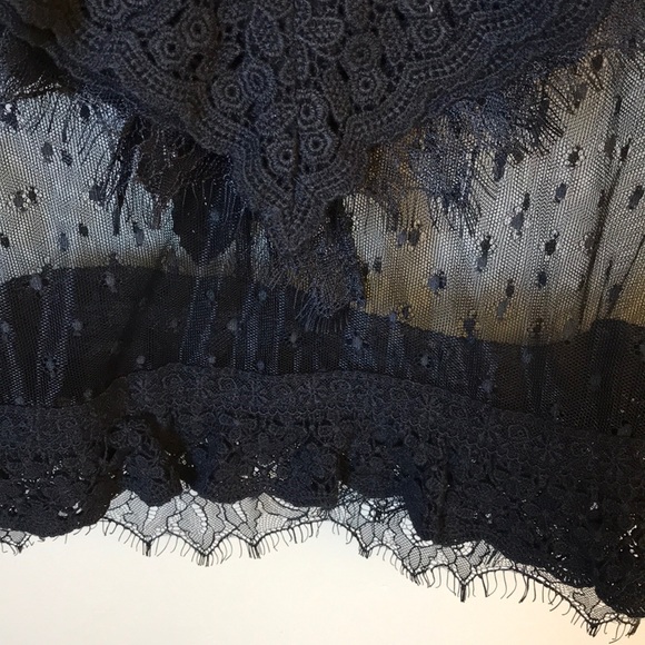 {The KOOPLES} NEW Embroidered Lace Ruffles Blouse - Picture 6 of 8